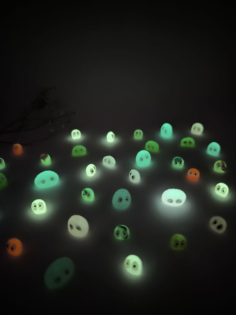 مجسمه دکوری شبتاب طرح میکروب