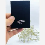 انگشتر زنانه خوشه عشق فری سایز نگین دار