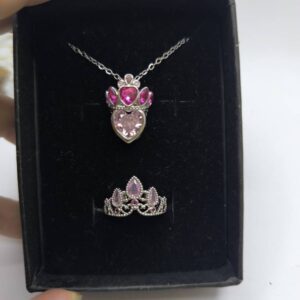 ست انگشتر و گردنبند راپونزل