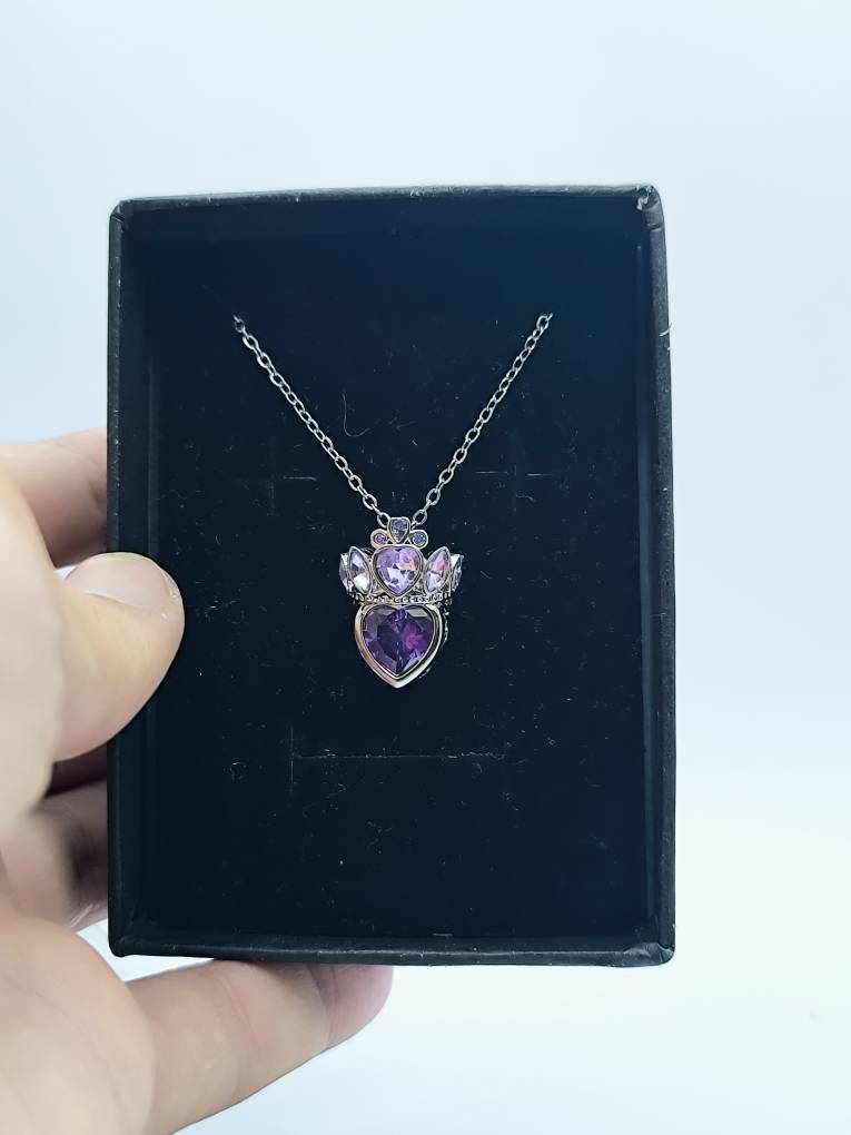 گردنبند زنانه راپونزل بنفش