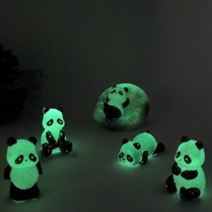 مجسمه دکوری کیوت خرس پاندا شب تاب ایران