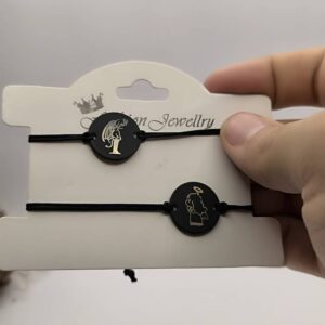 دستبند ست دونفره عاشقانه شیطان و فرشته انیمه