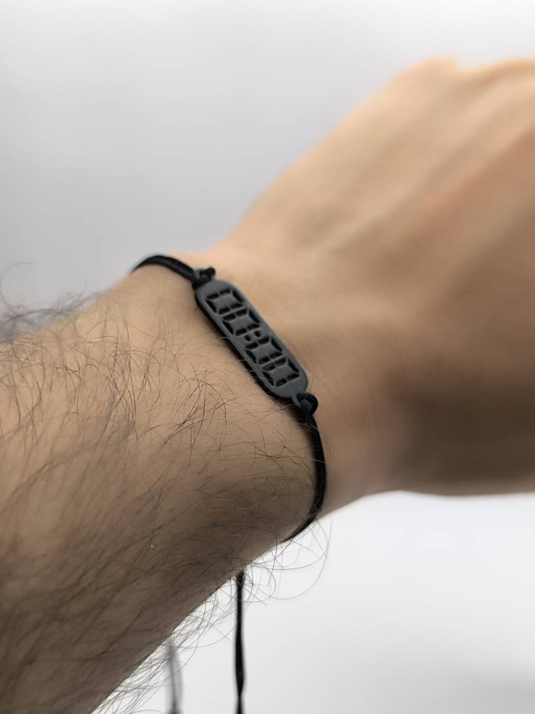 دستبند ست دونفره ساعت رند 00:00 عاشقانه