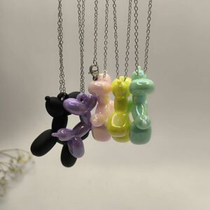 گردنبند سگ بادکنکی اسکوییکی زنگی